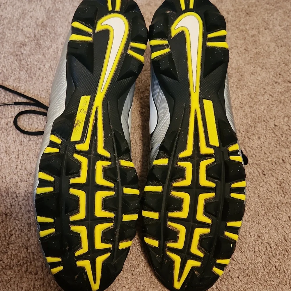 Nike Alpha Menace Shark Football Cleats, Mens 13W - Picture 8 of 10